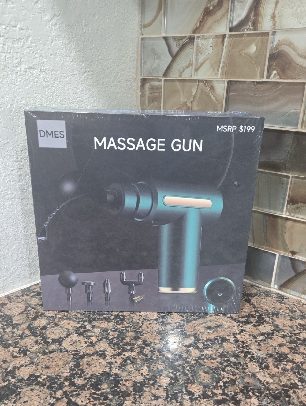 DMES Massage Gun in Teal